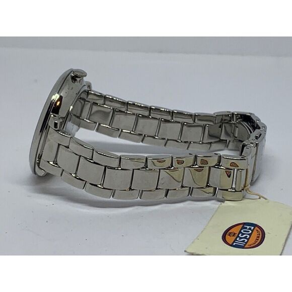 Fossil PR2107 Womens Stainless Steel Analog Silver Dial Quartz Wrist Watch GE139 - Picture 11 of 11